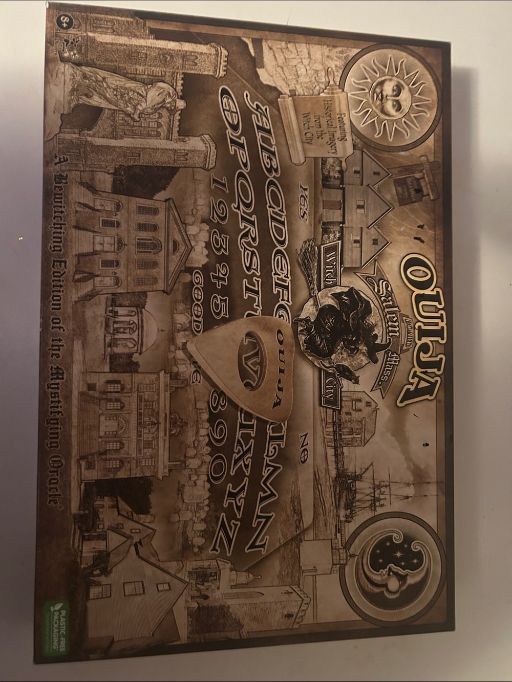 Ouija Board Game Vintage Sepia Design - Spirit Communication Game